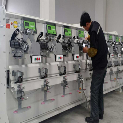 Cutting Line Stopping - Automatic Electric Motor Cone Coil Yarn Wind Turbine Textile Machinery Oiling Plant